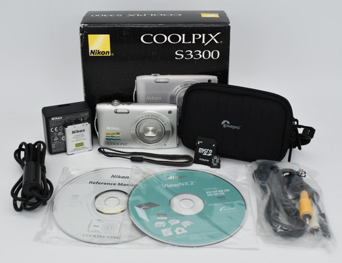 Nikon coolpix s3300 argento - coolpix,