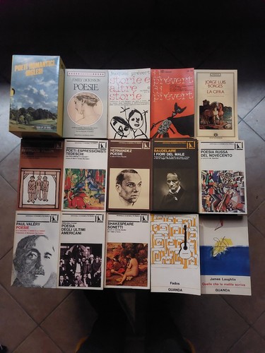 Lotto libri poesia - libri, straniera