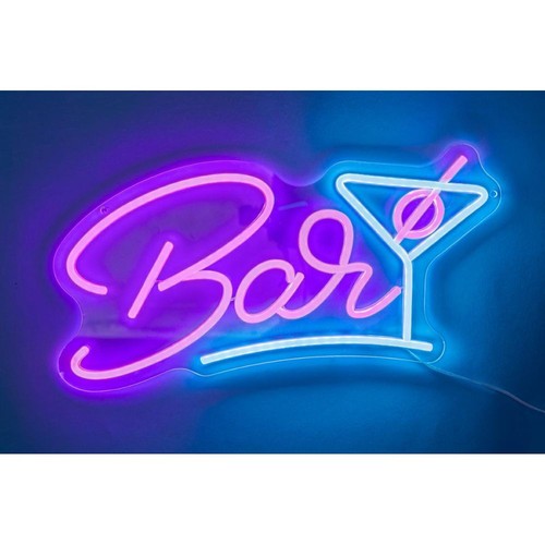 Scritta bar led usb 41x21 - led,