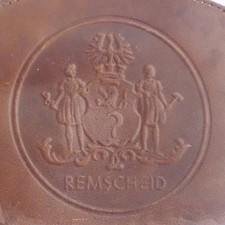 ANTICO BORSELLINO BORSETTA VECCHI ACCESSORI CUOIO ABBIGLIAMENTO DEL PASSATO