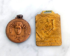 2 BRONZE ARTILLERY MEDALS