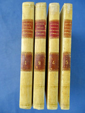 DE TORENO Istoria Sollevazione, Guerra e Rivoluzione di Spagna 1842 Tomi 4 su 5