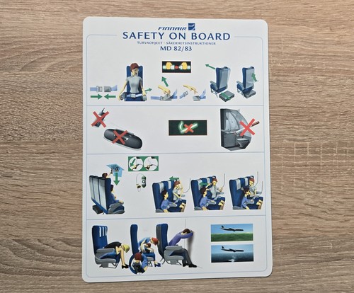 Scheda sicurezza finnair - di,
