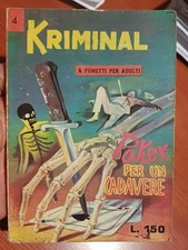 KRIMINAL n. 4  Corno 1°