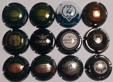 LOTTO DI n°12 CAPSULE SPUMANTE ITALIANE TUTTE DIVERSE come da foto allegata e