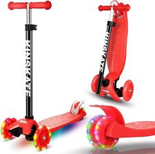 Monopattino bambino 3 ruote Rosso