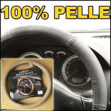 Coprivolante in Vera Pelle Nero, Beige o Grigio per Land Rover Freelander 1 2