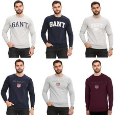 Maglione pullover uomo Gant felpa casual girocollo invernale classico designer maglione