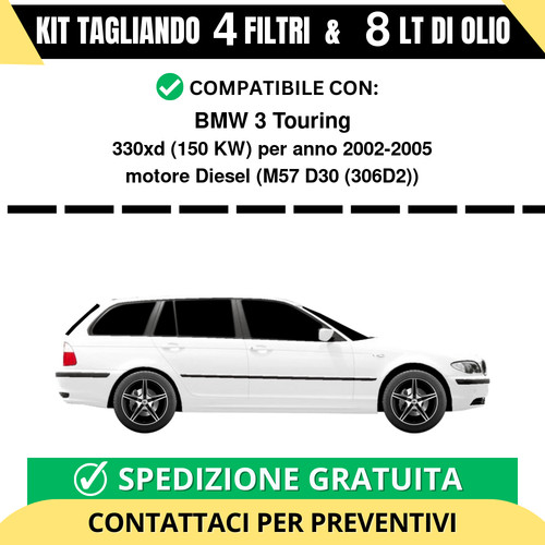 Tagliando per bmw touring - per, 3