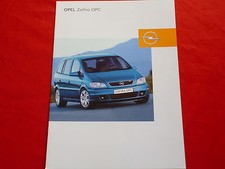 Opel zafira opc depliant - opel,