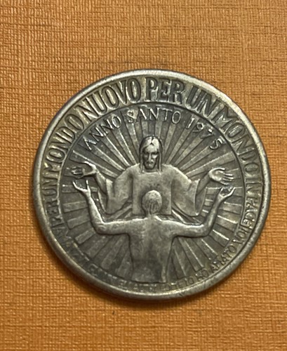 Anno santo 1975 medaglia per - 1975,