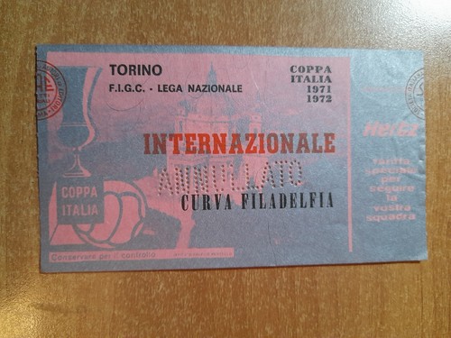 Biglietto ticket calcio - ticket,