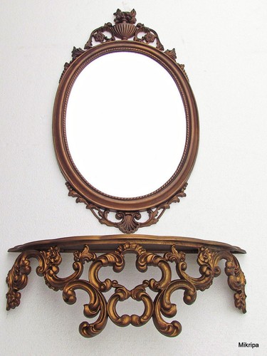 Grande consolle parete con - ,