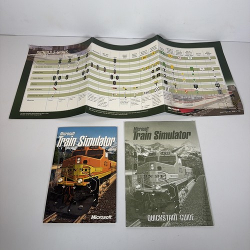 Microsoft train simulator - simulator, 2001