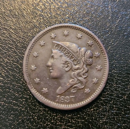 1837 testa coronetta - 1837, grande