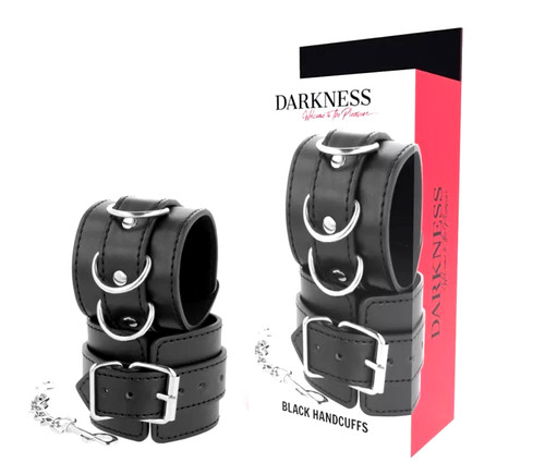 Darkness manette pelle nera - .,