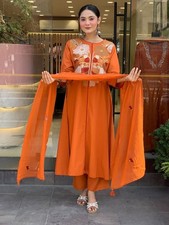 Set kurta donna arancione - donna,