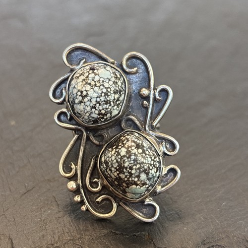 Anello turchese firmato - , ck