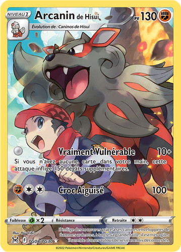 Carte pokémon arcanin - arcanin, de