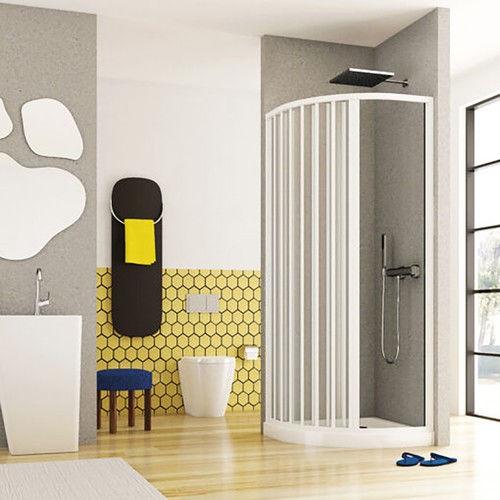 Box doccia semicircolare x - 80,