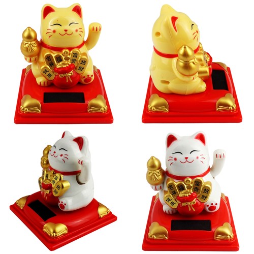 Gatto portafortuna sissy solar - gatto,