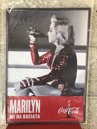 Targa coca cola marilyn - coca,