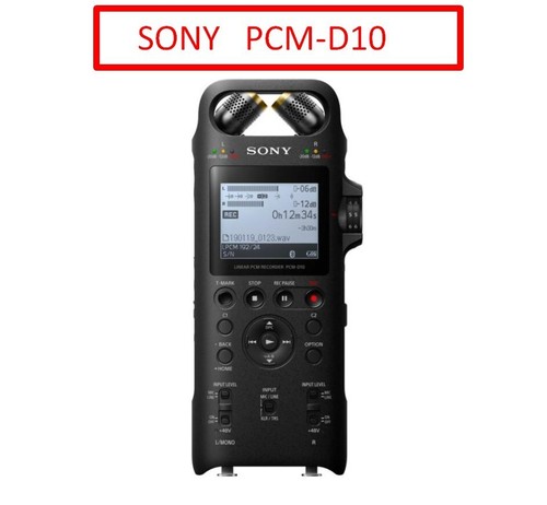 Sony pcm d10 registratore - sony, pcm-d10