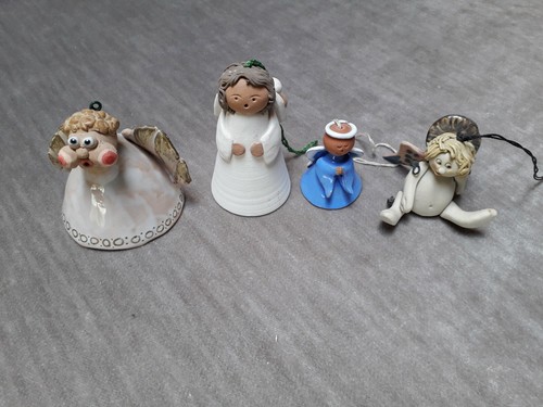Lotto statuine angeli in - 4,