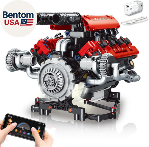 Kit modellismo motore che - v8,