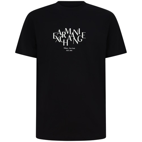 Armani exchange shirt nera - -,