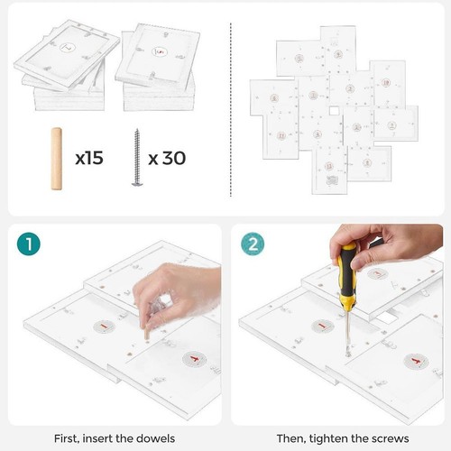Set pezzi cornici collage - set,