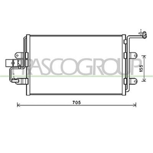 Condensatore audi 5 porte - 3/5,