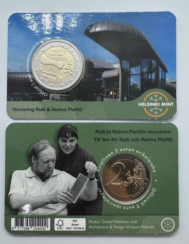 Euro commemorativo finlandia - 2,