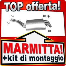 Silenziatore Posteriore per