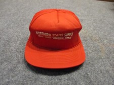 Cappello Berretto Snapback Vintage Northern States Supply Adulto Rosso Uomo Maglia Schienale