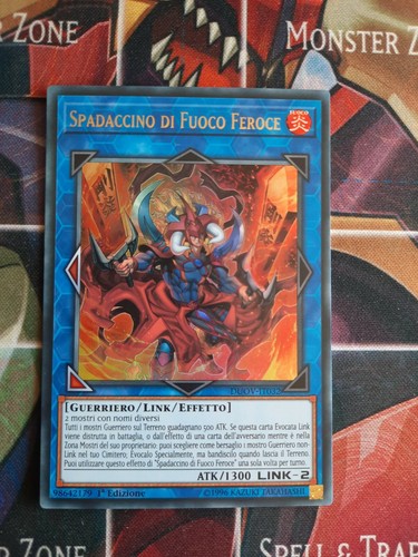 Spadaccino fuoco feroce - fuoco,