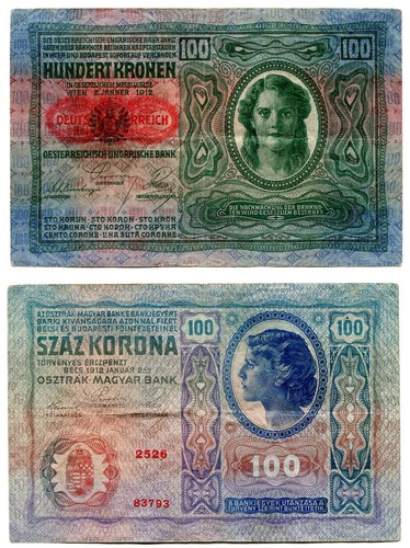 100 corone austria - 100,