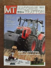 2015 01 MACCHINE TRATTORI GENNAIO 2015 ANNO XV N.146 KUBOTA SERIE M7001 EIMA