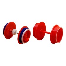 Sostituzione delle ruote per modellini di treni per parti di locomotive a