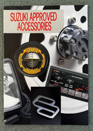 Suzuki approved accessories - approved,
