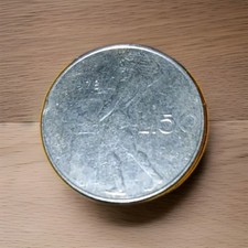 Italia 50 Lire 1978 Errore di