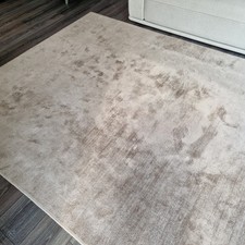 tappeto salotto moderno colore beige 200x300 