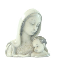 Vecchia scultura ceramica mgf - vecchia,