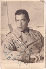 WW2 FOTO AUTOGRAFATA 1942