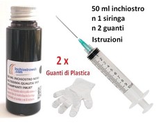 inchiostro canon per ricarica cartuccia  stampante PIXMA MG2550S PG 545 NERO