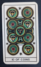 Tarocchi tatuaggio inchiostro