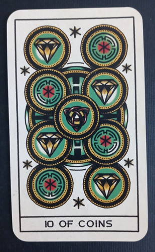 Tarocchi tatuaggio inchiostro