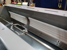 Spiedo elettrico, marca tesnospiedo, con 1 spiedina, cucina senza fumo o odore