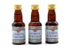 3 x Lemon Rum (Bacardi) 25ml -