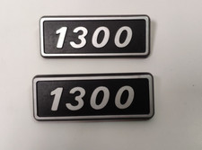 STEMMA FIAT VINTAGE - FIAT 131 1300 - LOGO BADGE EMBLEMA FREGIO AUTOMOBILIA AUTO